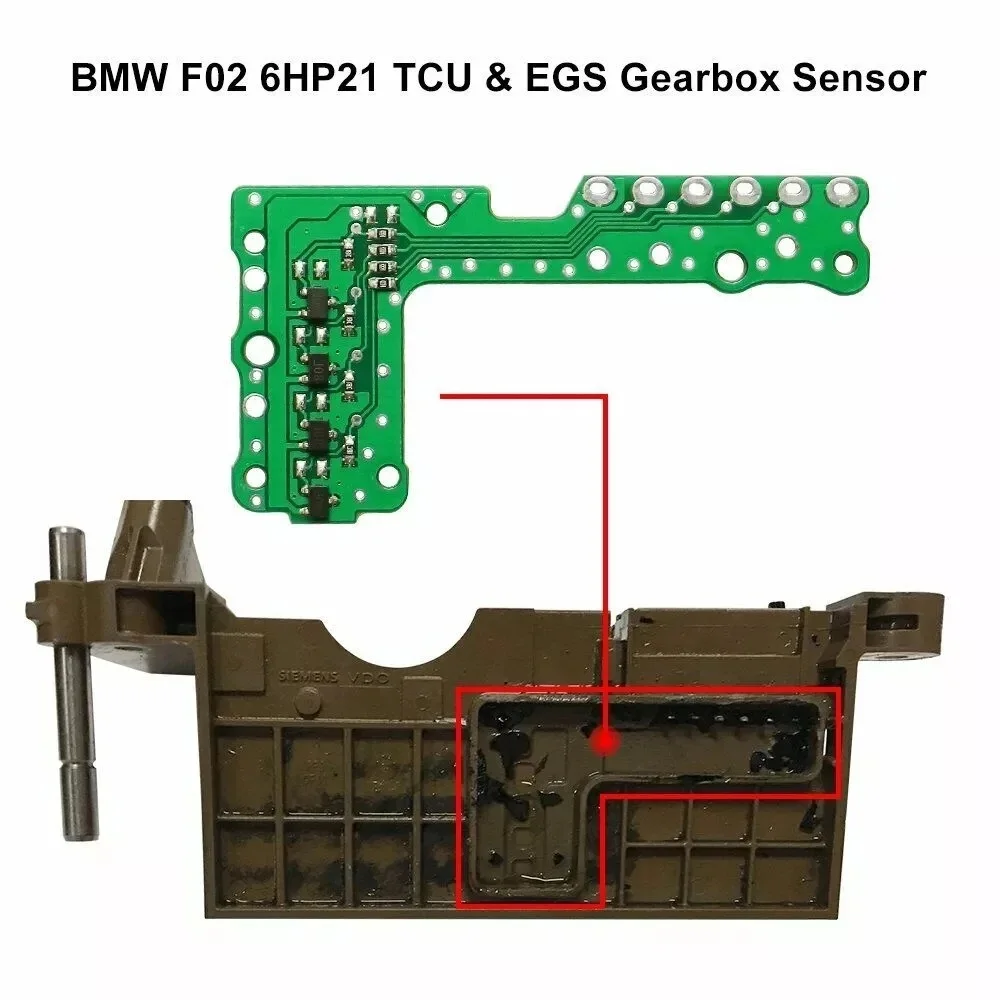 Transmission Gear Sensor For BMW F02 6HP21 For Jaguar XF TCU & EGS Gearbox L1 L2 L3 L4