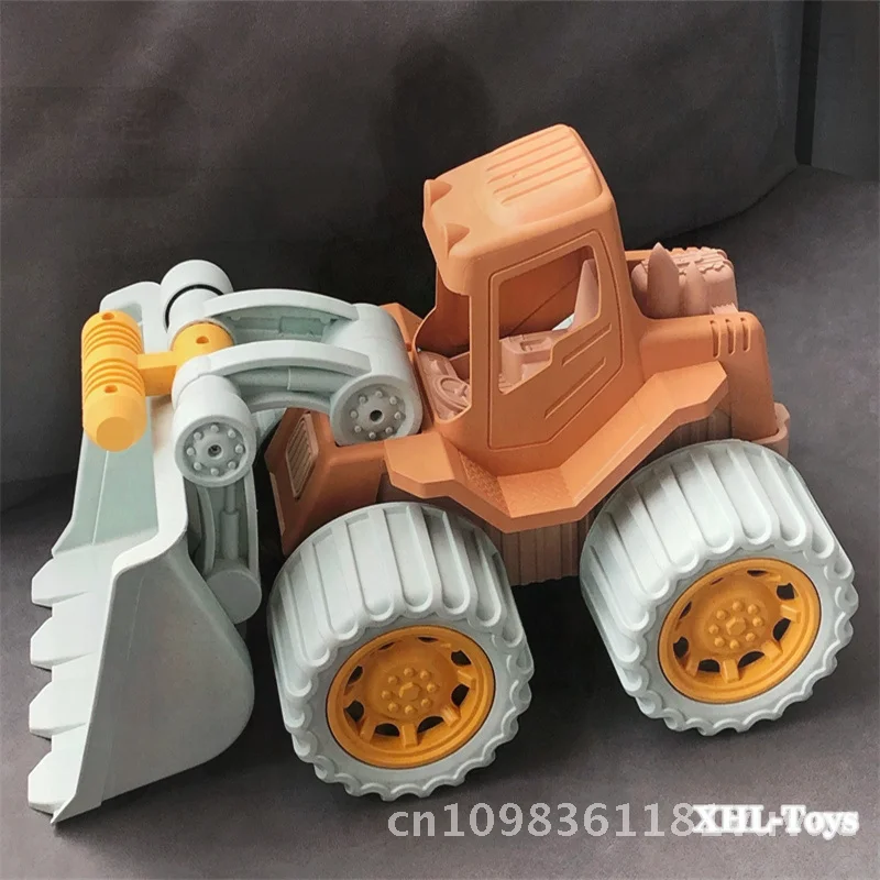 Nordic Denmark 20-Piece Children's Beach Toy Set with Sand Shovel Water Digging Tools Thickened Anti-Fall Plastic for Ages 3-6