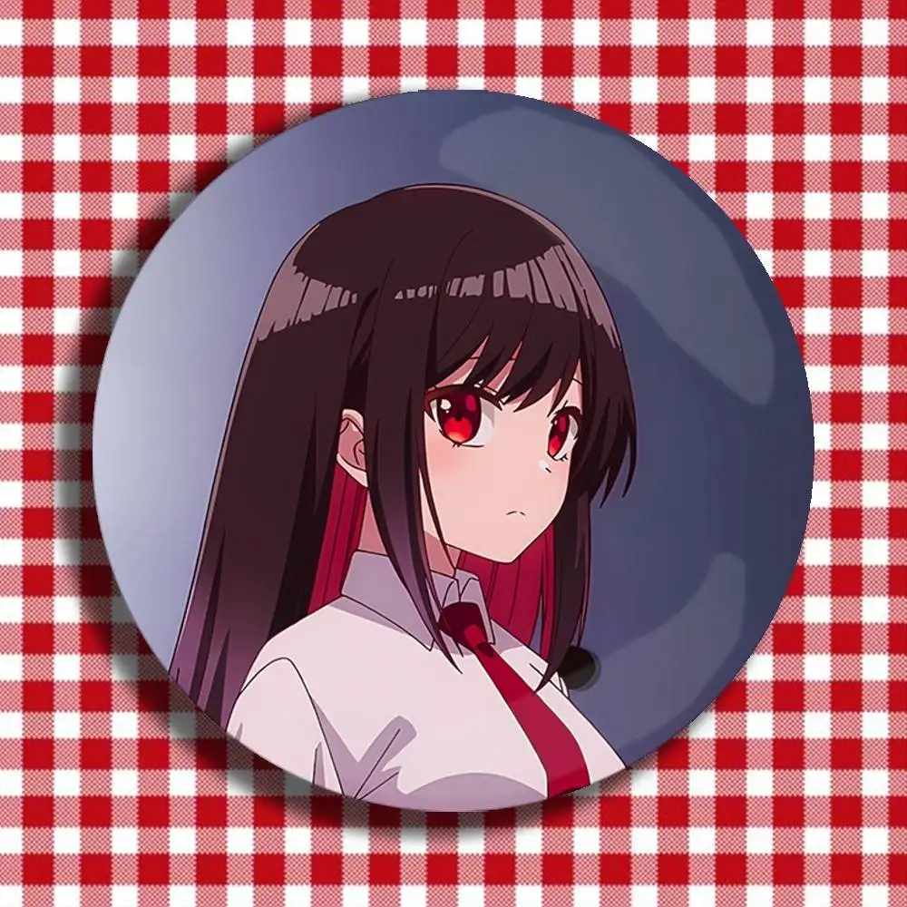 Tune in to The Midnight Heart Uzuki Shinobu Badge Stage Brooches on Backpack Clothes Enamel Pins for Jewelry Gift Bag Accessory