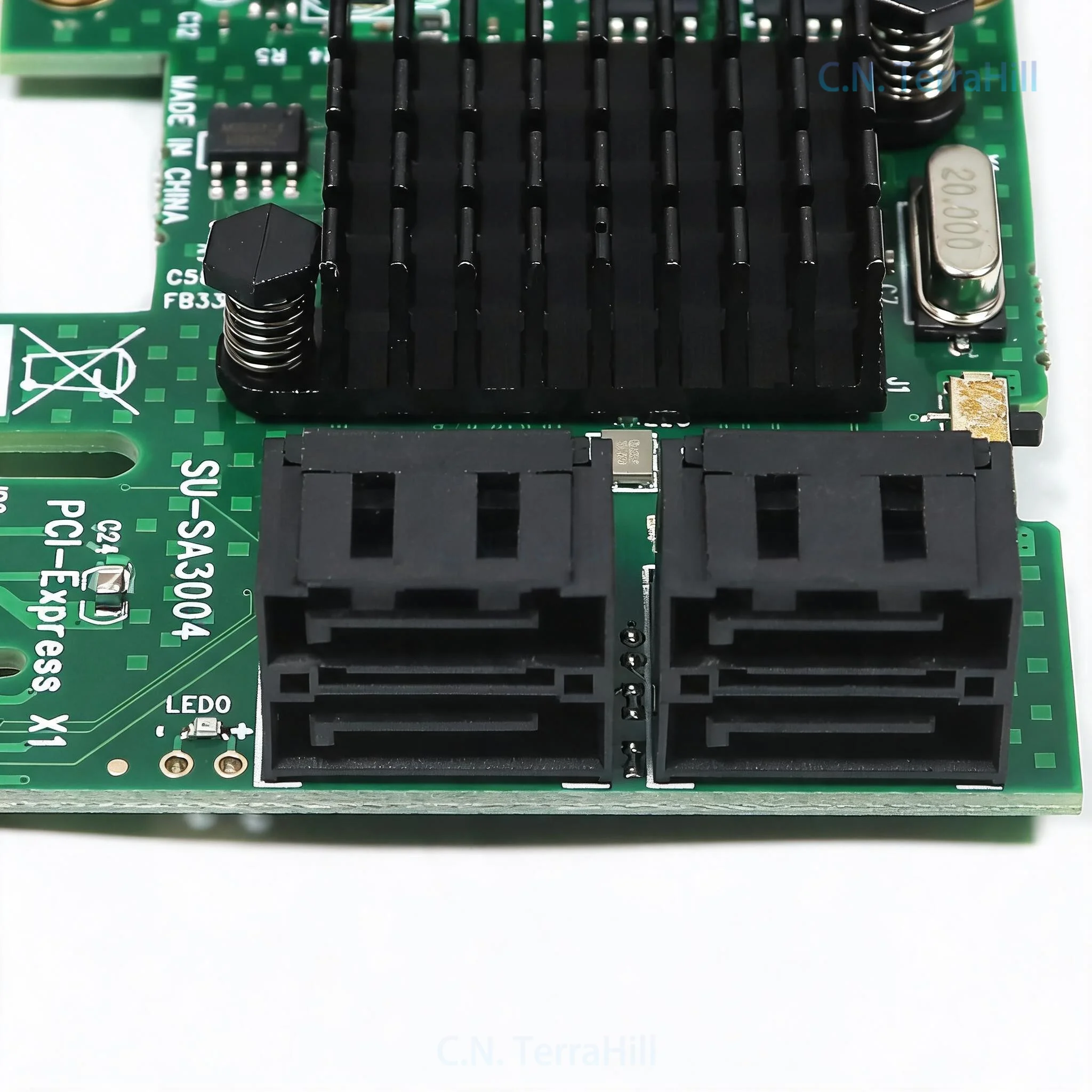PCIe to SATA 3.0 Expansion Card, 4 Port SATA Adapter for Desktop PC, PCI-E to 4x SATA3.0 Converter with 6Gbps Speed