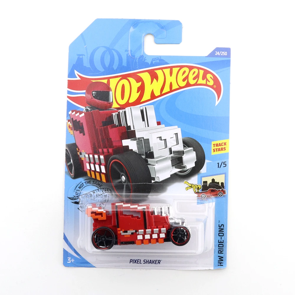2020-24 2021-59 PIXEL SHAKER Original Hot Wheels Mini Alloy Coupe 1/64 Metal Diecast Model Car Kids Toys Gift