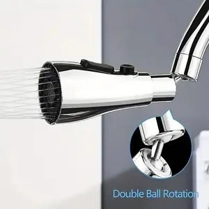 Faucet Extender with prolonged filter spray shower, boosting the prevention splash, 3 water modes saver, home, 1pc 6 Main Sales Filter Tap Kitchen - №1