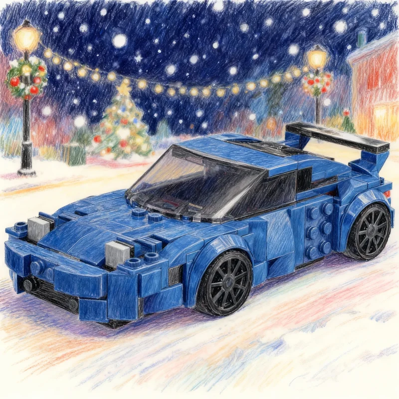 

261pcs MOC FREE Toyota Working Pop Ups City Champions Model Christmas Gifts Building Blocks Construction DIY Creative Toys Idea