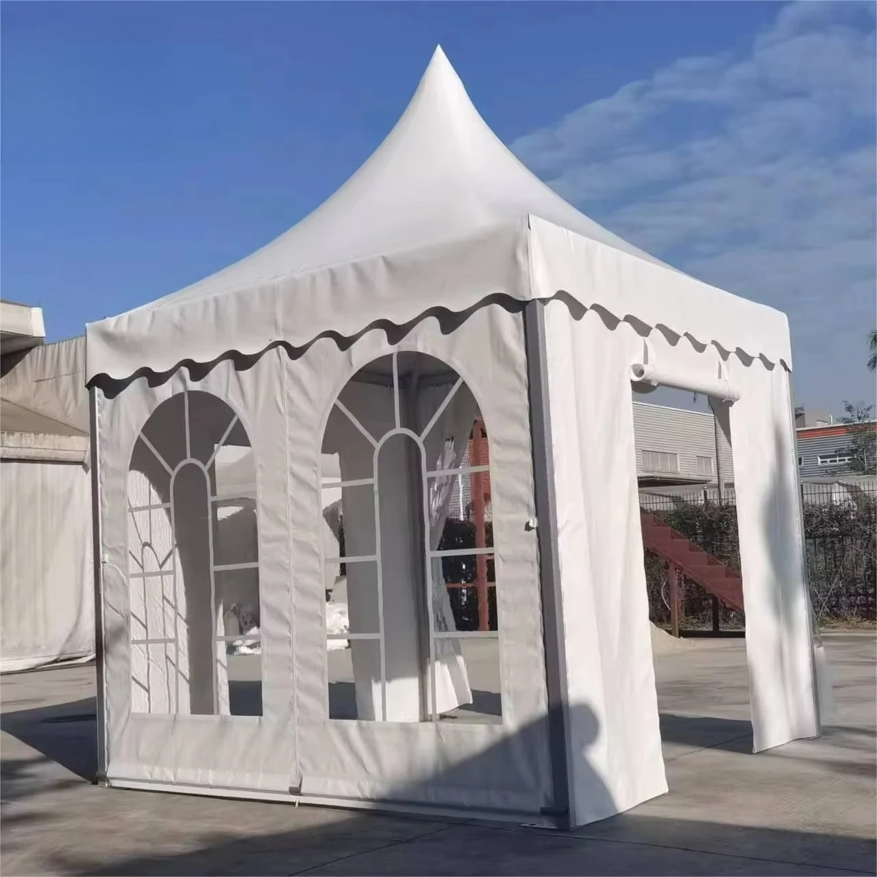 3Mx3M 4Mx4M 5Mx5M Party Wedding Pagoda Garden Canopy Tent for Trade Show Use