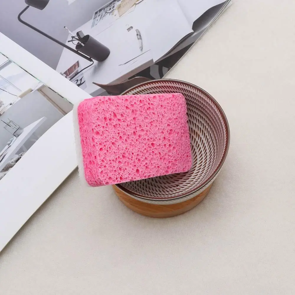 

Decontamination Wooden Pulp Cotton Household Cleaning Tools Kitchen Supplies Scouring Pads Cleaning Cloth Dishwashing Sponges