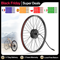 Bafang G020 48V 500W Front Rear Hub Motor Brushless Gear Bicycle Electric Bike Conversion Kit 20-29 Inch 700C Wheel Drive Engine