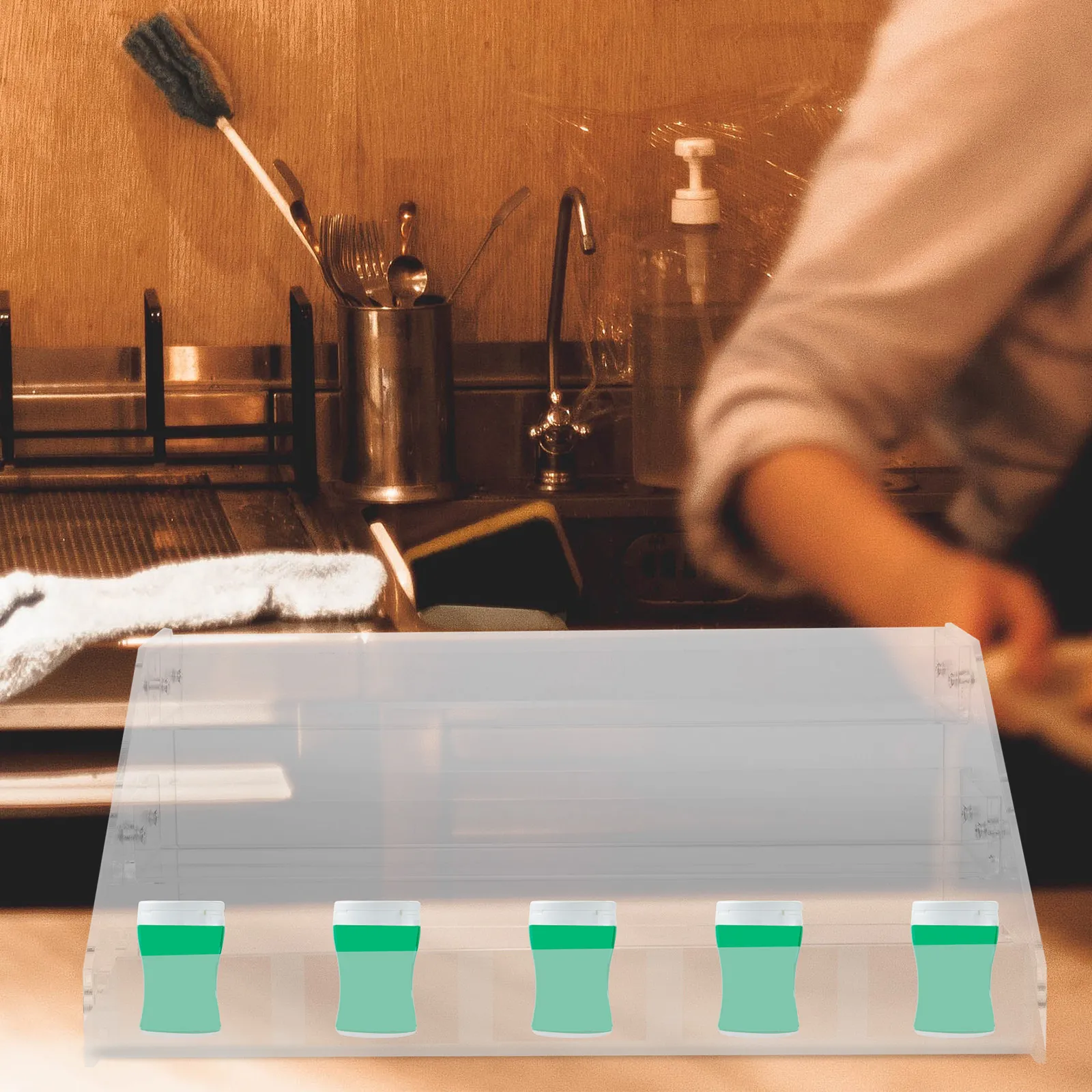 Multi-Layer Chewing Gum Display Rack Retail Store Storage Shelf Candy Drink Showcase Stand Clear Acrylic Commercial Display