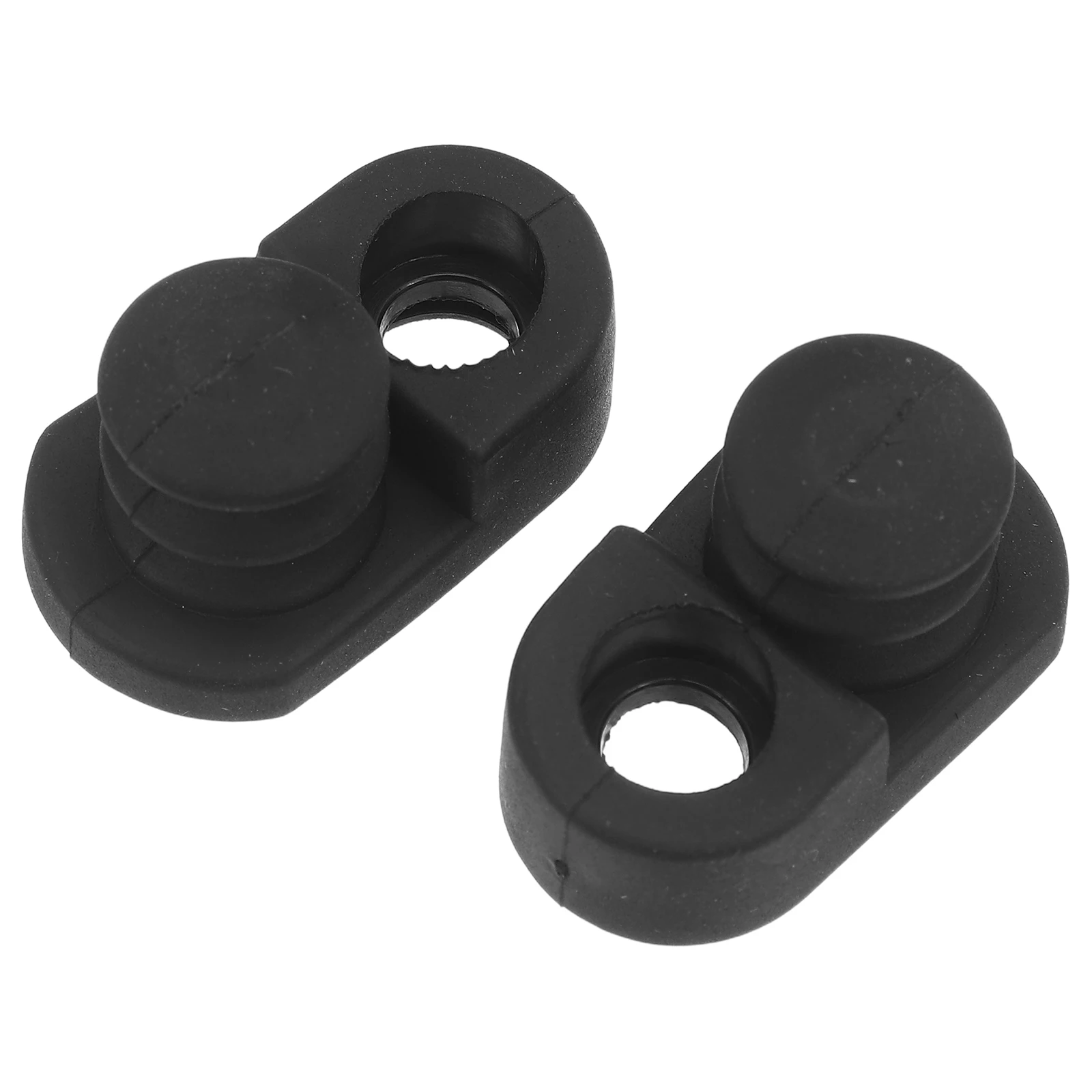 

2pcs Rubber Car Door Switch Protective Cover Shock-Absorbing Anti-Collision Strip Guard Cap For Easy Diy