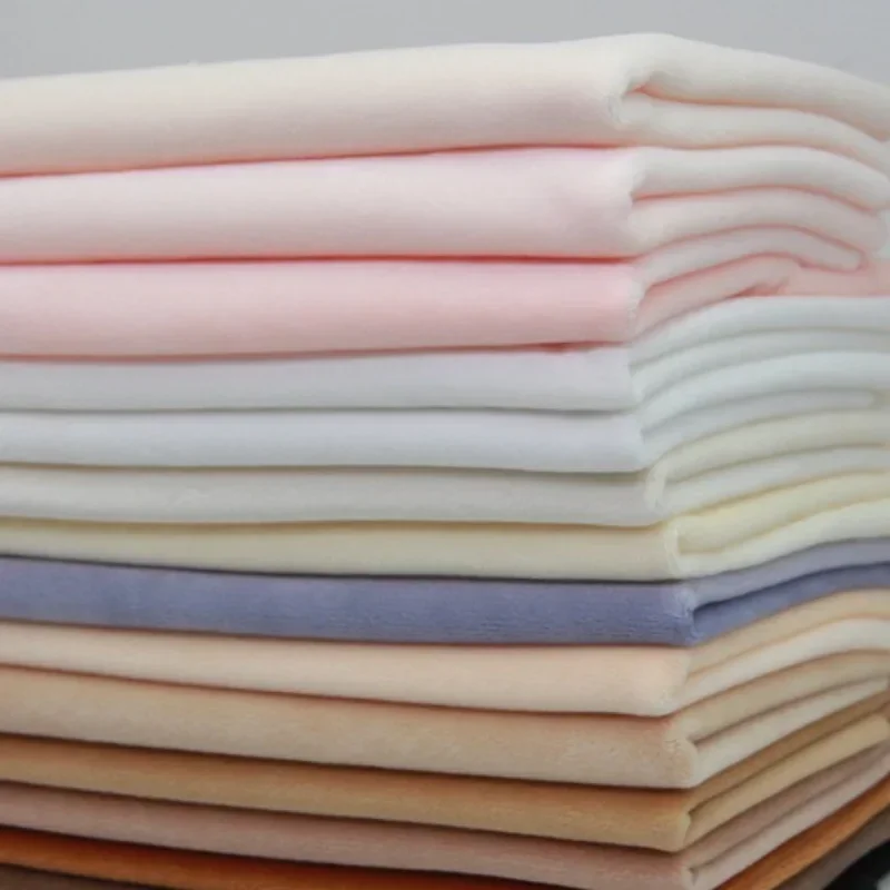 1mm Pile Short Plush Fabric For Sewing Cotton Doll Skin Color Fabric Doll Hair Polyester Eco-friendly Material DIY Fabric TJ9871