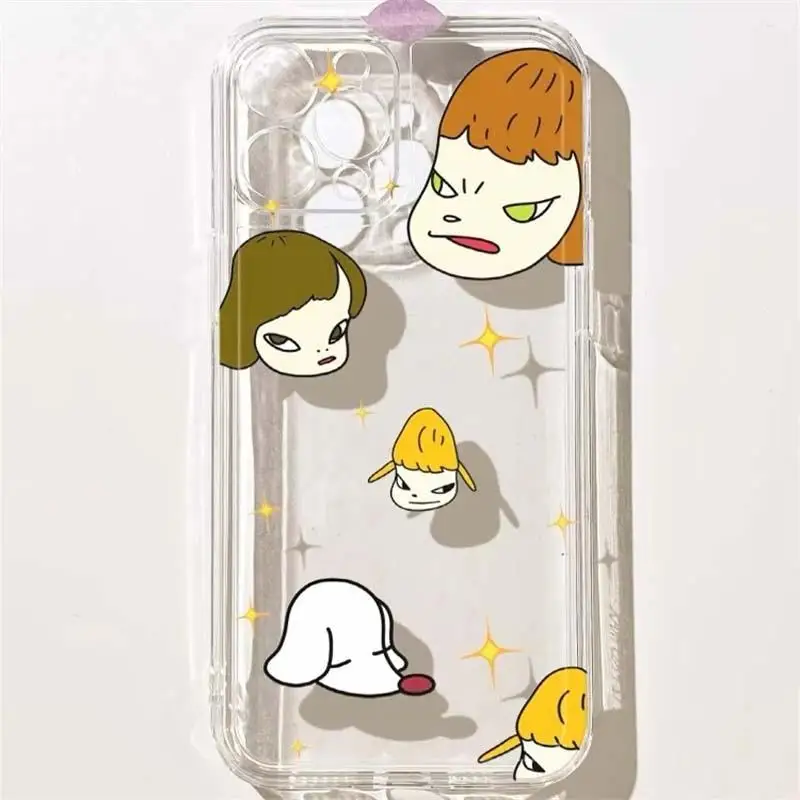 Nara Yoshitomo Case Cover For Samusng Galaxy A55 A54 A35 A23 A24 S24 Ultra S22 S23 Plus S20 S21 FE A33 A52 A53 A52S 5G cover