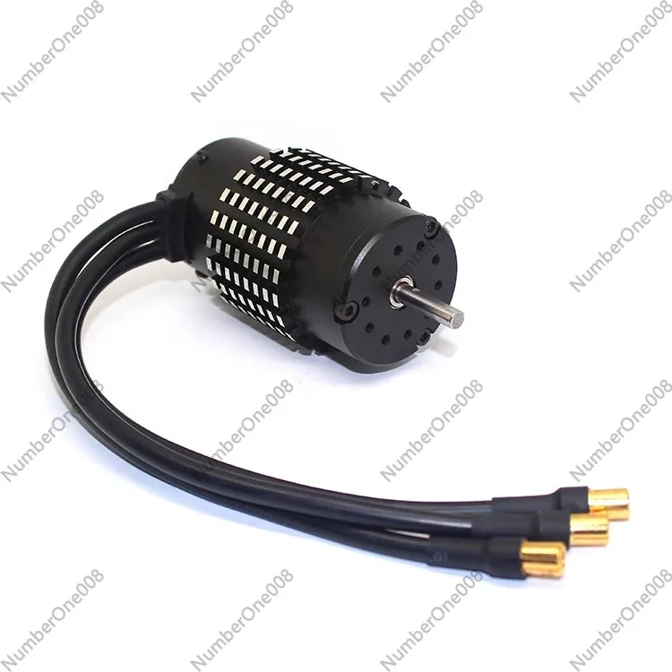 

2200KV Brushless Motor 3-6S for HPI Savage Flux, 4-Pole RC Car Motor with 5mm Shaft & 6.5mm Connectors Water-Resistant