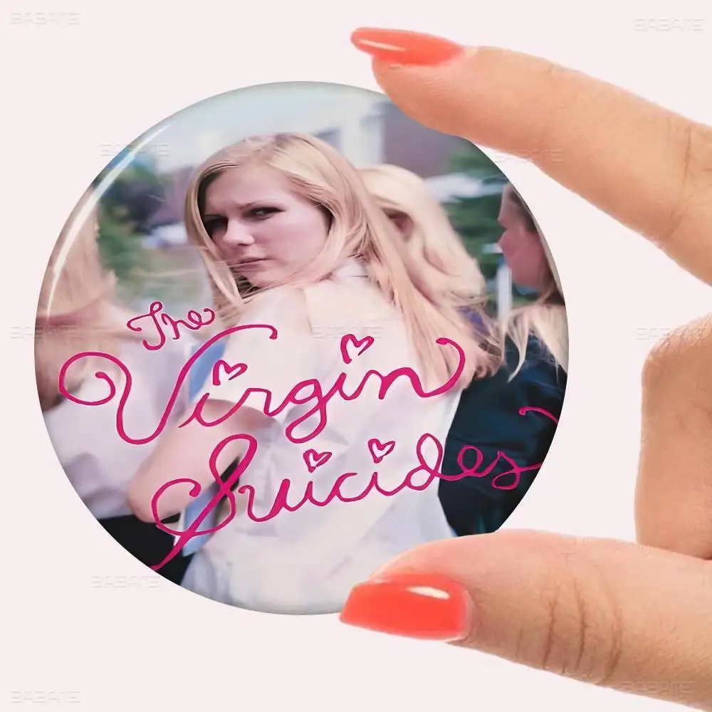 The Virgin Suicides Art 58mm Cute Anime Figure Icon Badge Handmade Tinplate Brooch For Backpack Clothes Chest Ornament Gifts view 5