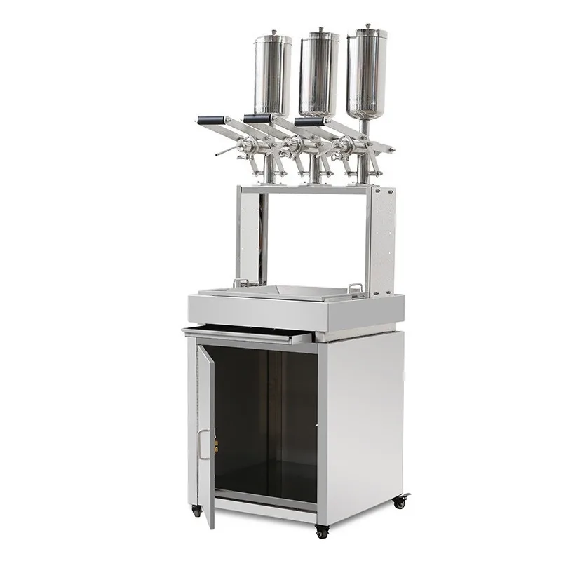 

Коммерческая вертикальная трехцилиндровая машина для инжекционного формования с интегрированной рамой и функцией наполнения джемом