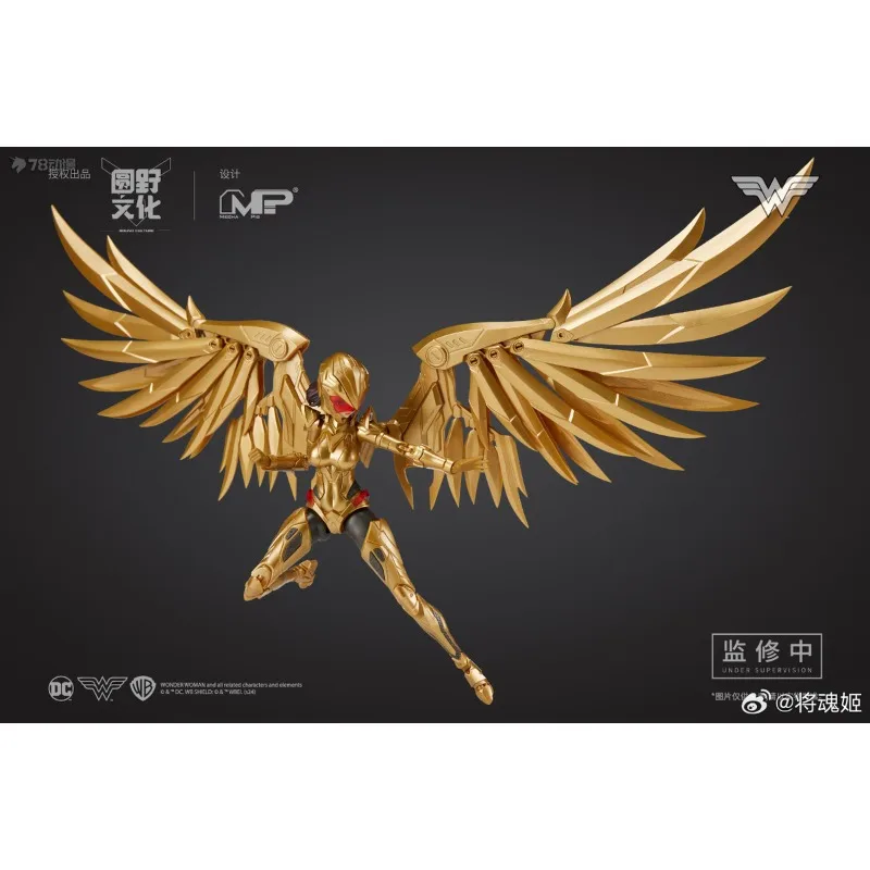 Mech Pig Original Montieren Die Soul Maiden Serie DC Wonder Woman Anime Action Figure Montage Modell Spielzeug Modell Geschenke für Jungen