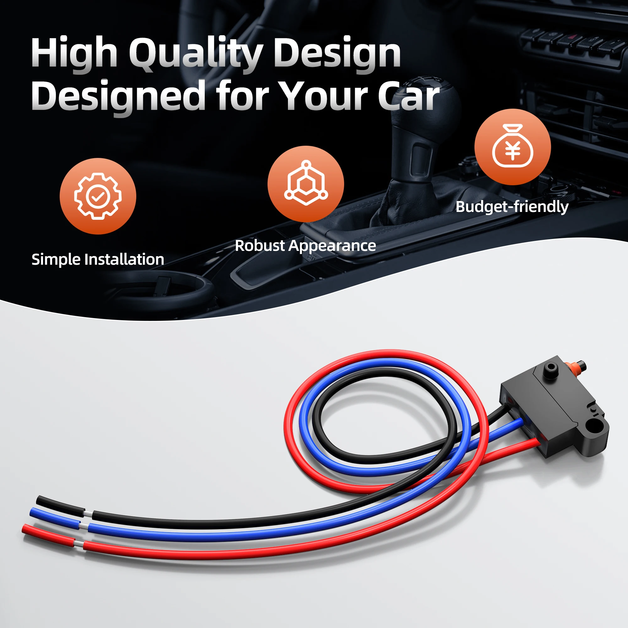Shifter Micro Switch 905-026 Fit Parking Position Switch Repair Kit for Ford F-150 Lobo Lincoln Mark LT 2011 2012 2013 2014