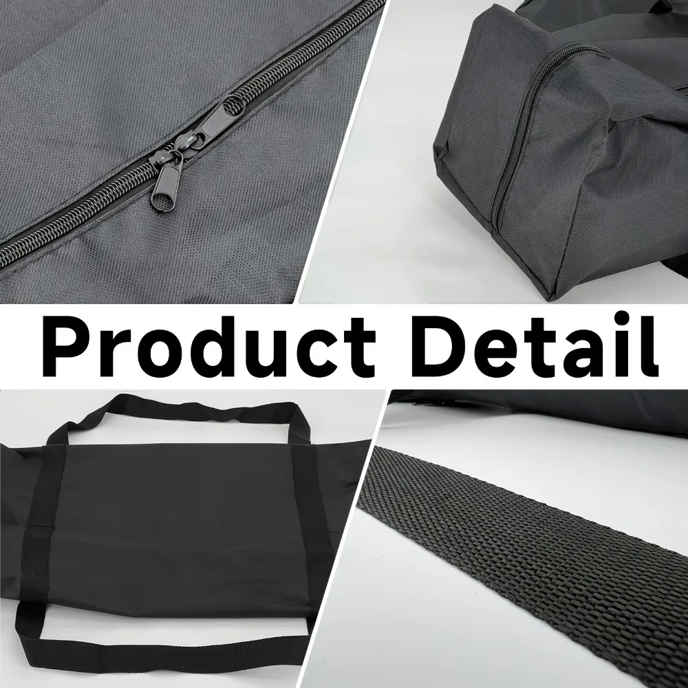 Bild 7: Extra große Reisetasche mit Reißverschluss, perfekt zum Aufbewahren von Reise-, Camping- und Sportausrüstung, ideal für Camping und Outdoor-Aktivitäten.