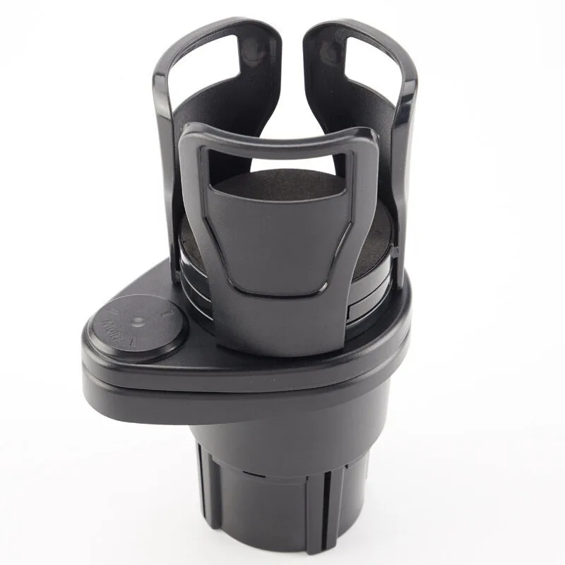 

Adjustable Dual Cup Holder Car Mount Multifunction New Car Cup Holder Expander Adapter With Mobile Phone Holder Function