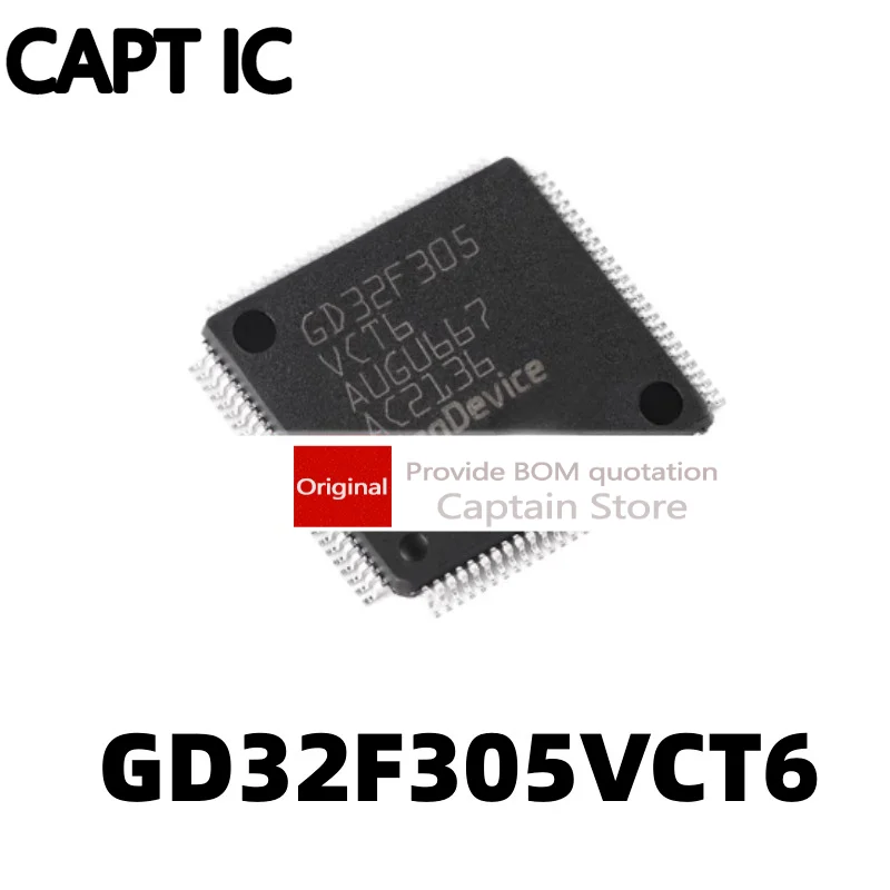 5PCS GD32F305VCT6 LQFP-100 32-bit microcontroller MCU chip