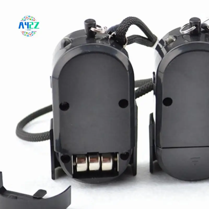 

A42Z-2 Piece Camping Travel Portable Mini PIR Infrared Motion Sensor Black Alarm 120DB Wireless Home Security Anti-Thef