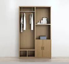 أثاث الفندق الخشبي الحديث أثاث غرفة نوم رائجة البيع خزانة الملابس خزانة خزانة الخشب #5