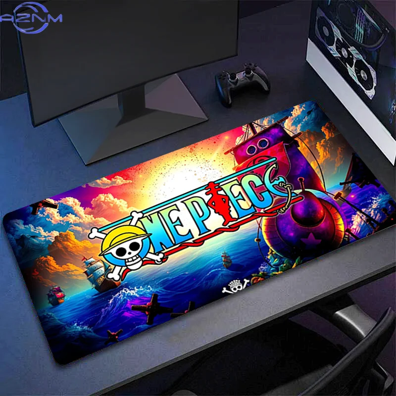 Mouse Pad Notbook One Piece Anime Gamer Large Keyboard NonSlip Rubber Computer Carpet Desk Mat PC Gamer  MousePad