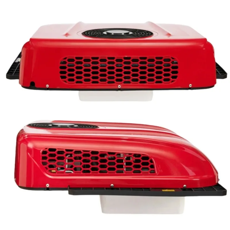 RGFROST Truck Rooftop AC Electric Air Conditioning Systems 12V 24V 6200-7200BTU R134A Refrigerant Parking Air Conditioner