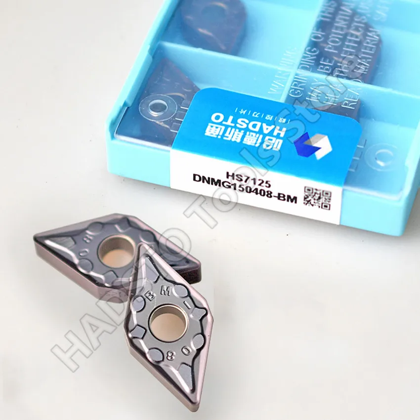 DNMG150404-BM HS7125 HS7225/DNMG150408-BM HS7125 HS7225/DNMG150412-BM HS7125 HS7225 HADSTO CNC carbide inserts Turning inserts