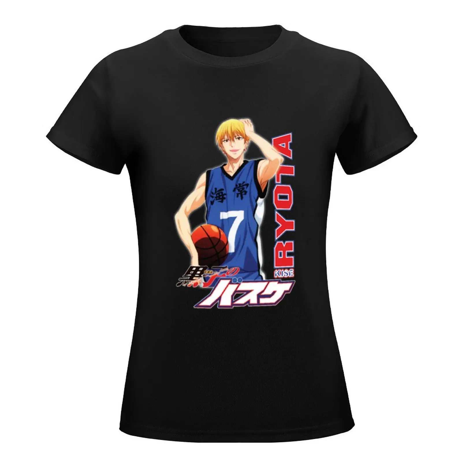 Anime Kise Ryota Basketball Player T-Shirt lady clothes tees korean fashion Women's clothing