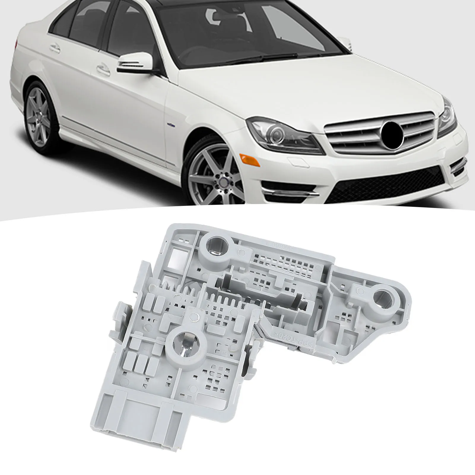 

Vehicle Tail Light Bulb Holder 2048202277 Rugged Aluminum Rear Tail Lamp Bulb Socket Holder for Mercedes-Benz C-Class W204