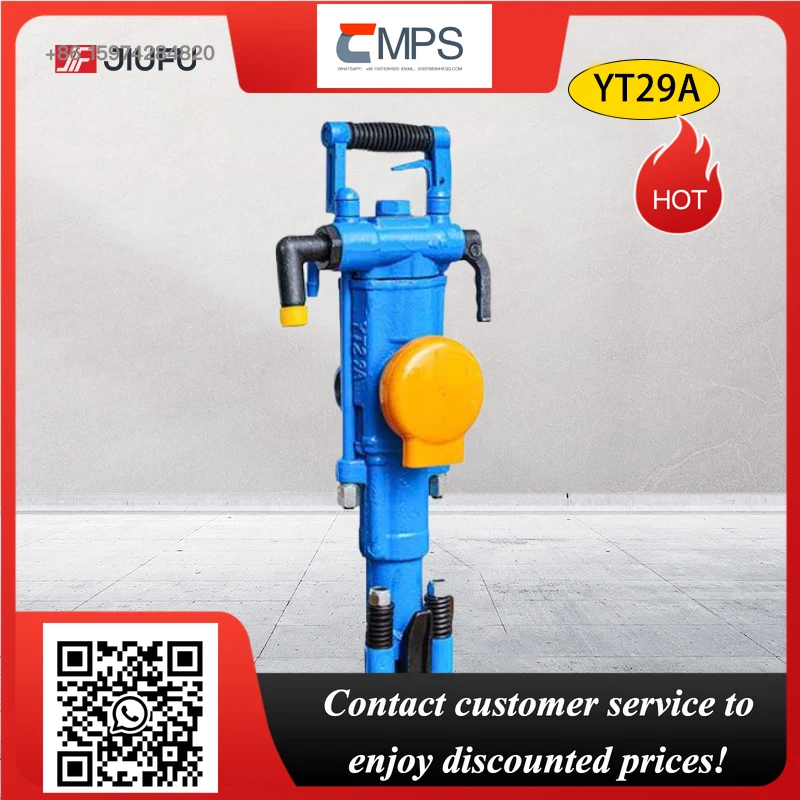 YT29A Rock Drill Pneumatic Tools Air Leg Hand Held Drilling Machine Jack Hammer Perforadora Mining Portable Rock Drill