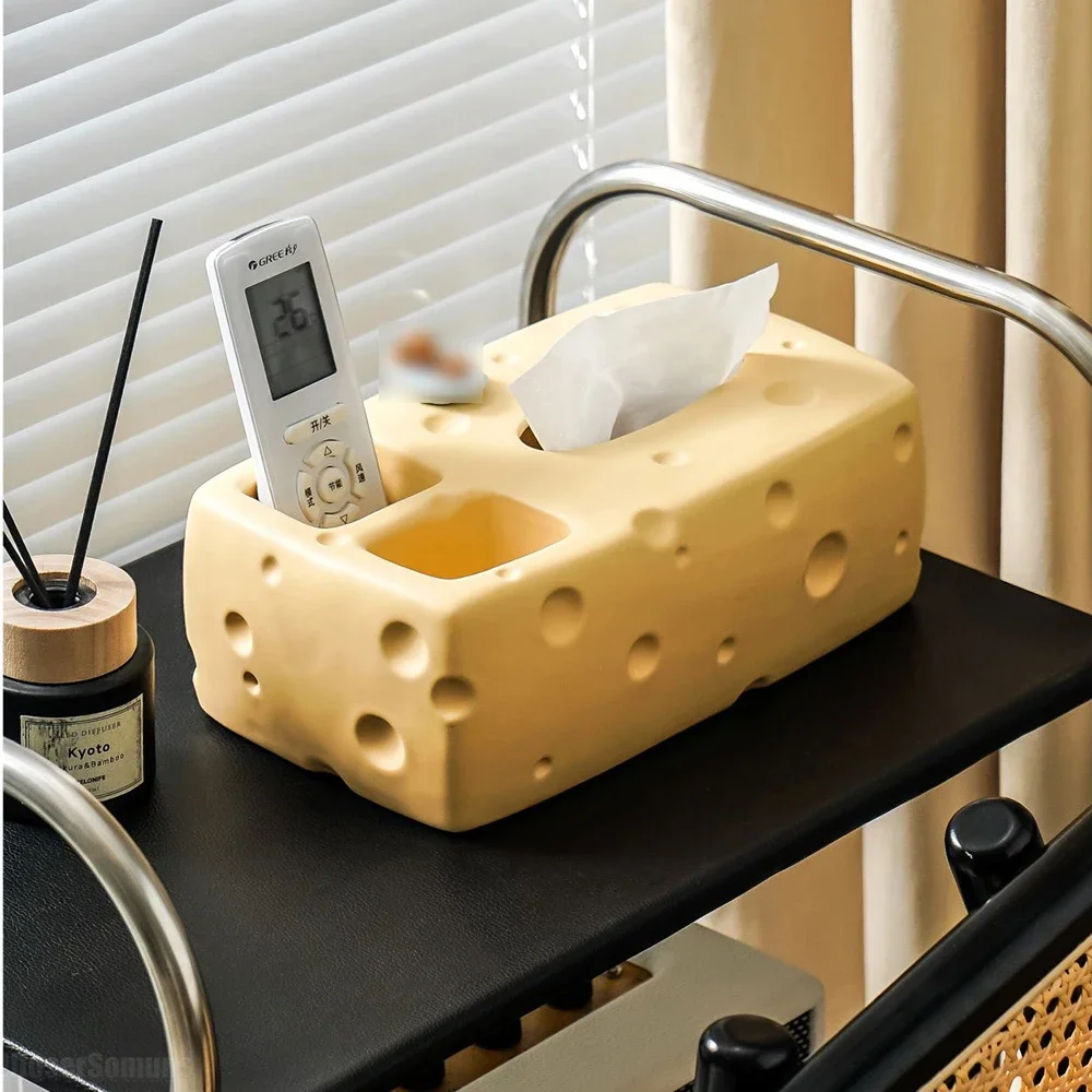 

Украшение с изображением сыра, стиль в стиле ретро, для ванной комнаты, гостиной, роскошные украшения, домашнее хранение, кошка и мышь