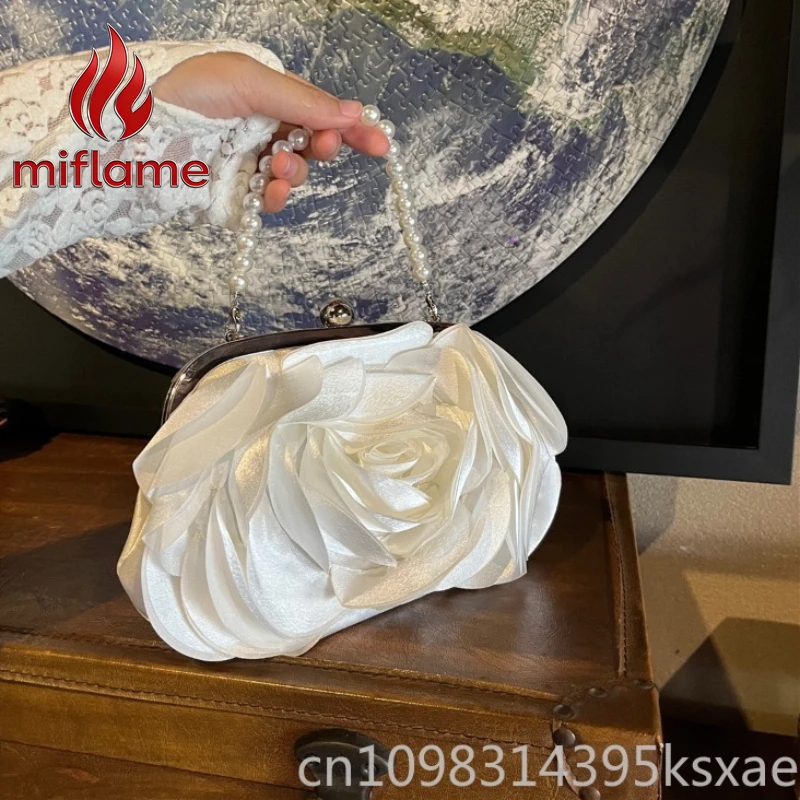 

Вечерний клатч Miflame с цветочным узором в стиле ретро, винтажный, в китайском стиле, сумка через плечо с верхней ручкой для женщин