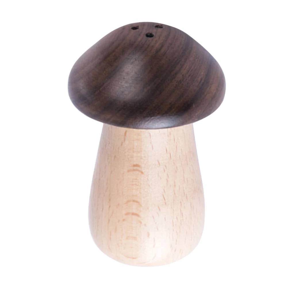 

Wooden Toothpick Holder Toothpicks Mushroom Mushrooms Jar Case Container Travel