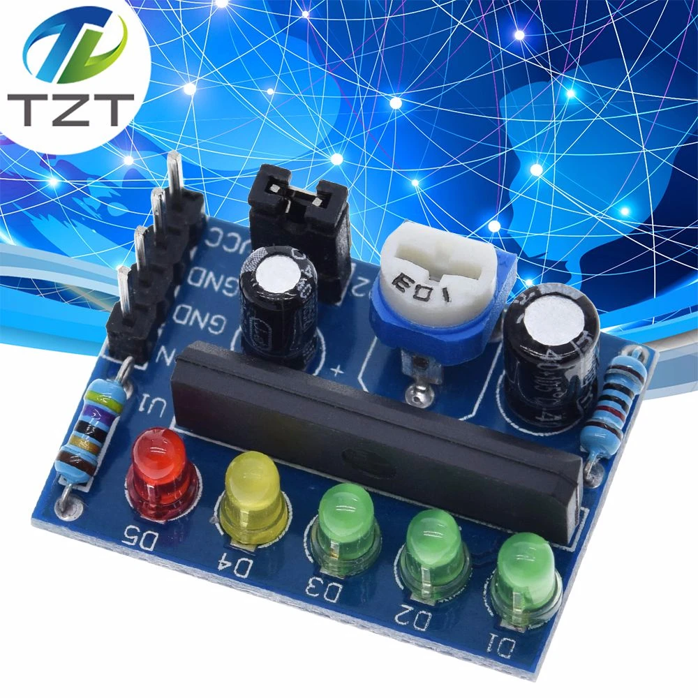 TZT KA2284 Power level indicator Battery Indicator Pro Audio level indicator module