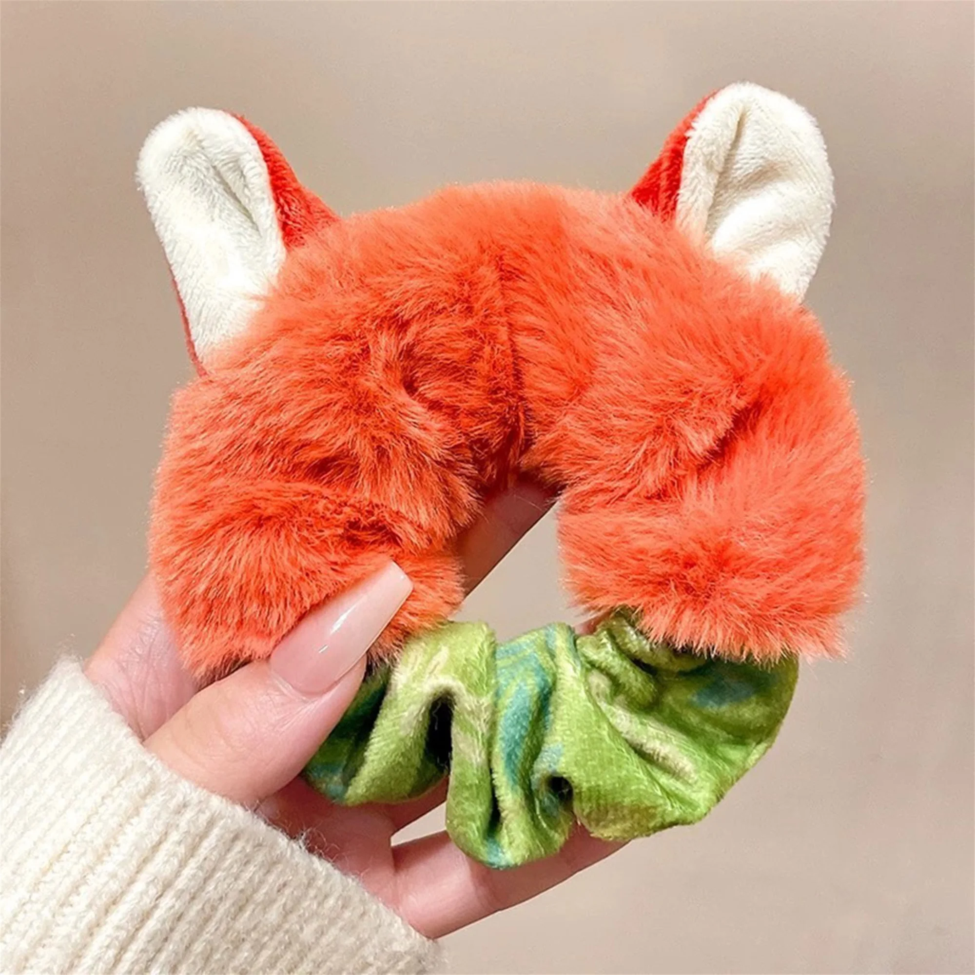 イースターバニー耳ヘッドバンド女の子女性用ぬいぐるみヘアタイバンドコスプレ衣装アクセサリーポニーテールホルダー