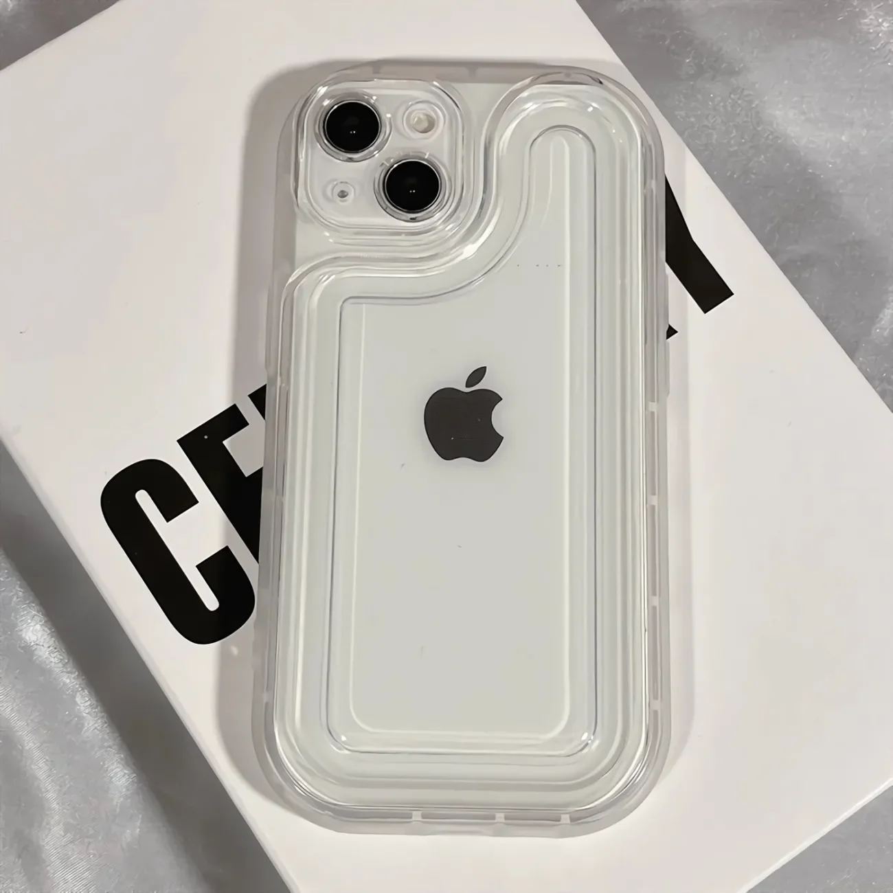 

Clear Soft Case for iPhone 11-17 Pro/ProMax, Airbag Shockproof with Thickened Bumper, Military-Grade Drop Protection