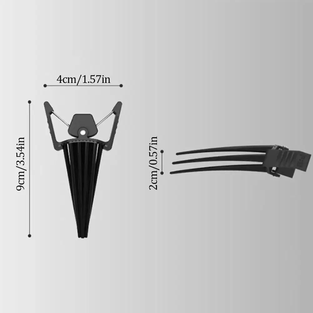 رقيق دبوس الشعر النساء الشباك جذور الشباك شكل ثابت مقاطع رجل تكثيف مشبك شعر الانفجارات عالية الجمجمة قطعة أثرية سهلة الاستخدام