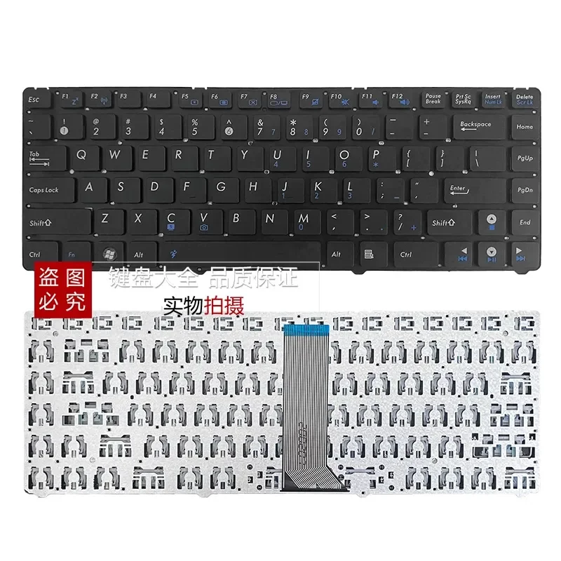 Laptop Keyboard for ASUS 1215 1215P 1215N 1215T 1215B 1225B 1225C Notebook Replacement US Layout Black