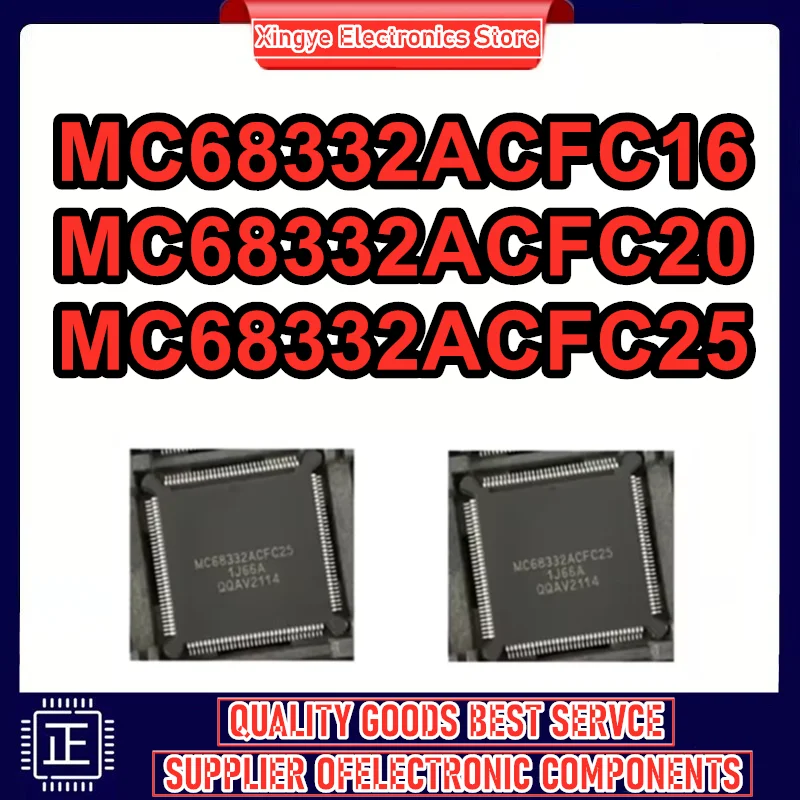 MC68332ACFC16 MC68332ACFC20 MC68332ACFC25 MC68302FC16C MC68302FC20C MC68302FC25C QFP-132 IC Chip 100% New Original in stock