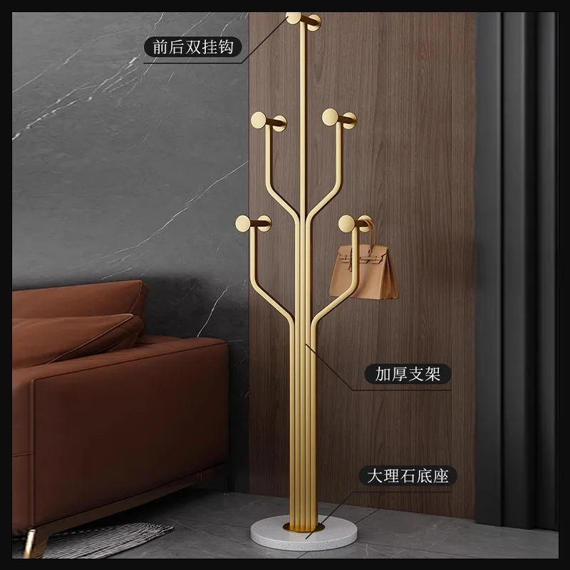 

Clothes Stand for Bedroom Living Room Coat Rack Floor Standing Garment Hanger Modern Minimalist Clothing Rack for Home Use