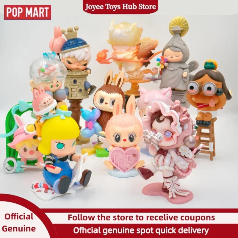 

Подлинная слепая коробка серии Popmart Finding Mokoko, модные игрушки, модные фигурки, автомобильные украшения, подарок на Хэллоуин, загадочная коробка