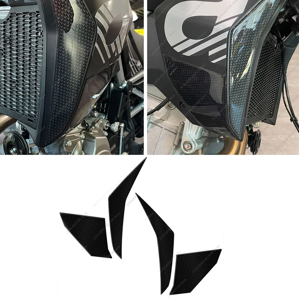 

Side deflector Sticker For Aprilia Tuareg 660 Motorcycle Accessories 3D Epoxy Resin Protection Sticker