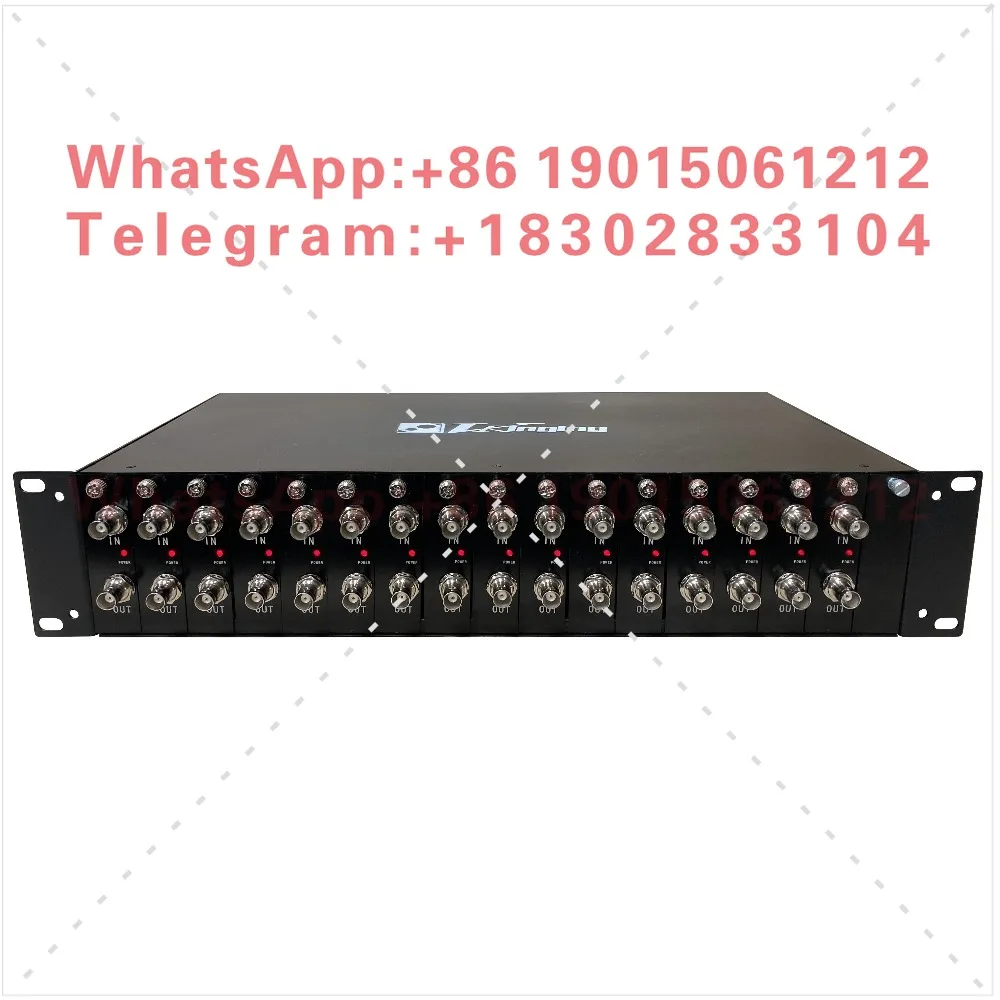 Multi-channel charge amplifier 16CH accelerometer for charge measurement