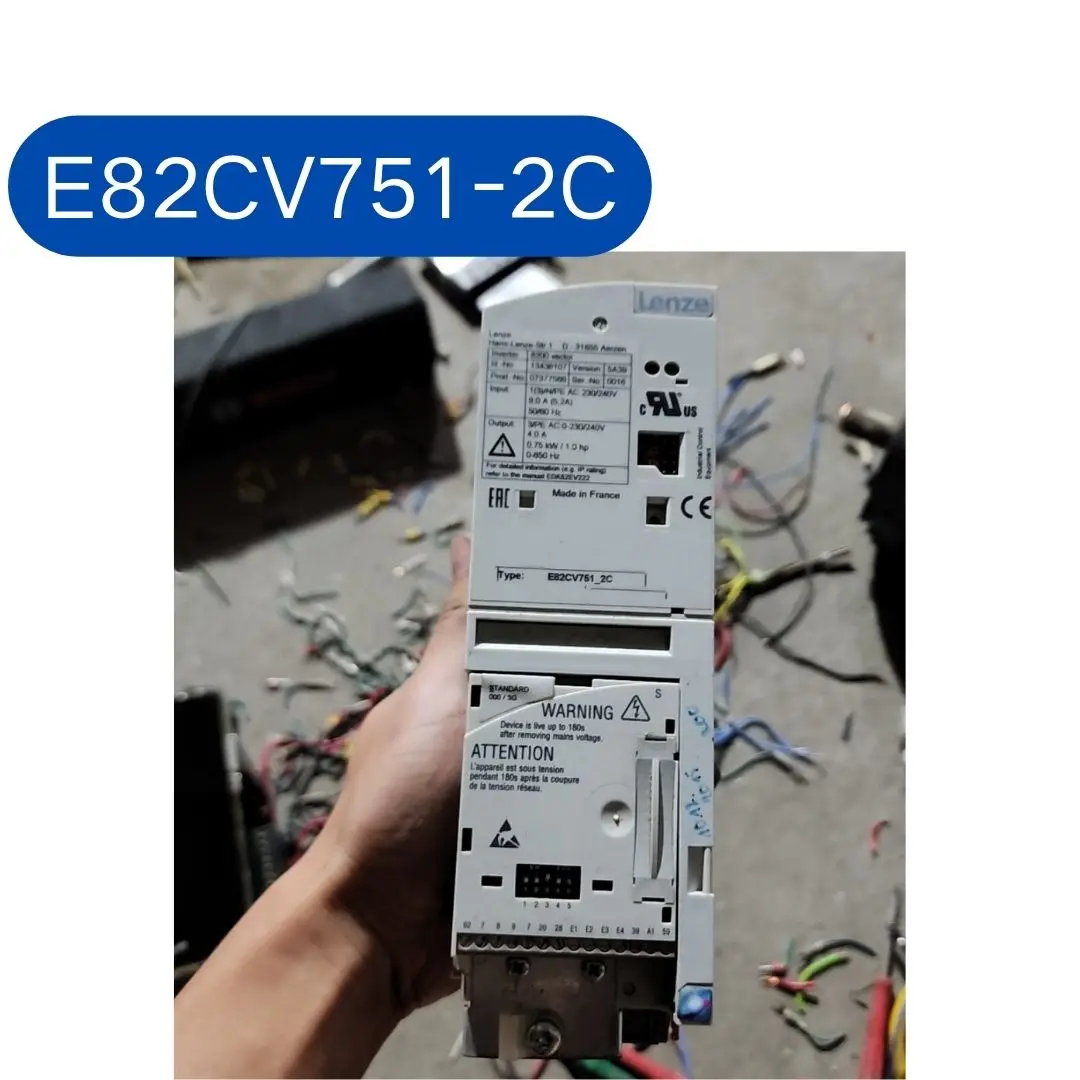 E82CV751-2C inverter 0.75KW second-hand Test OK