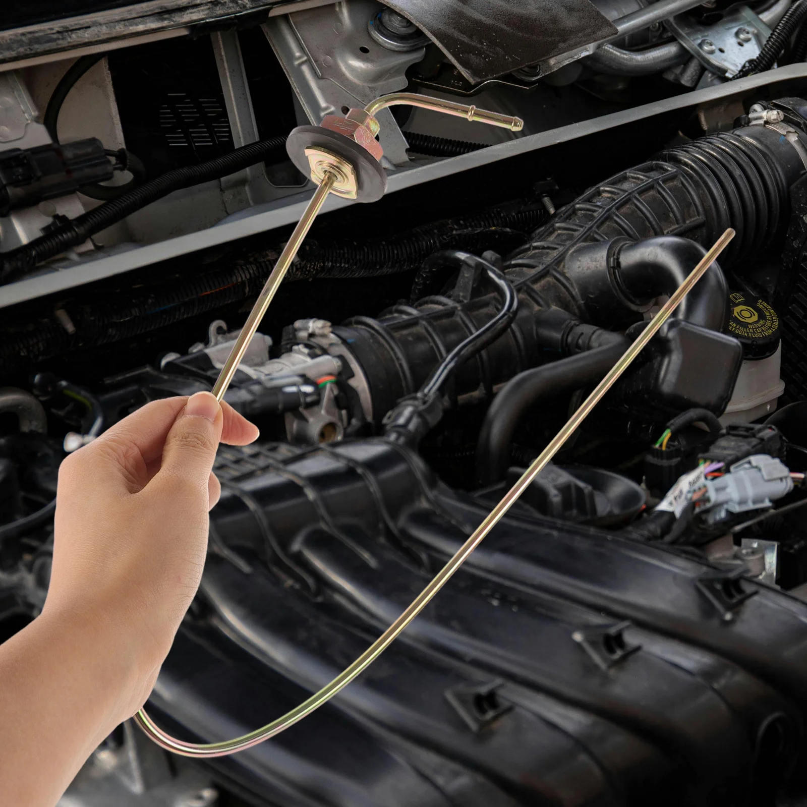 

1Set Vehicle Parking Heater Pickup Tube Kit Fuel Tank Protector Rubber Copper Automotive Mechanic Tool Accessory