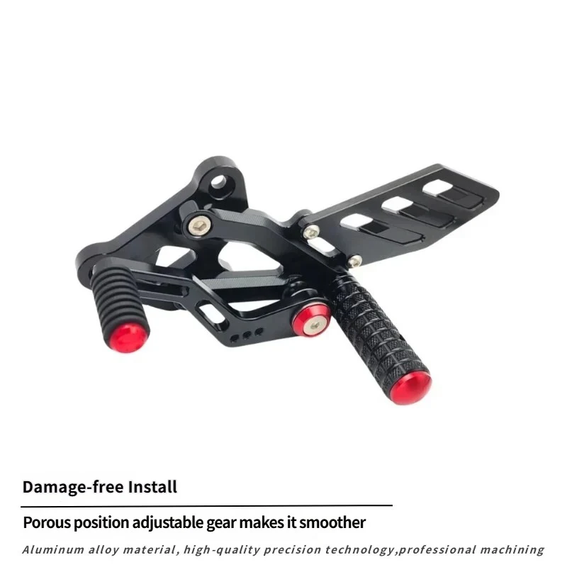 

CNC Adjustable Rearsets for QJMotor SRK600RS SRK800RR, Racing Footrest Brake & Shift Assembly