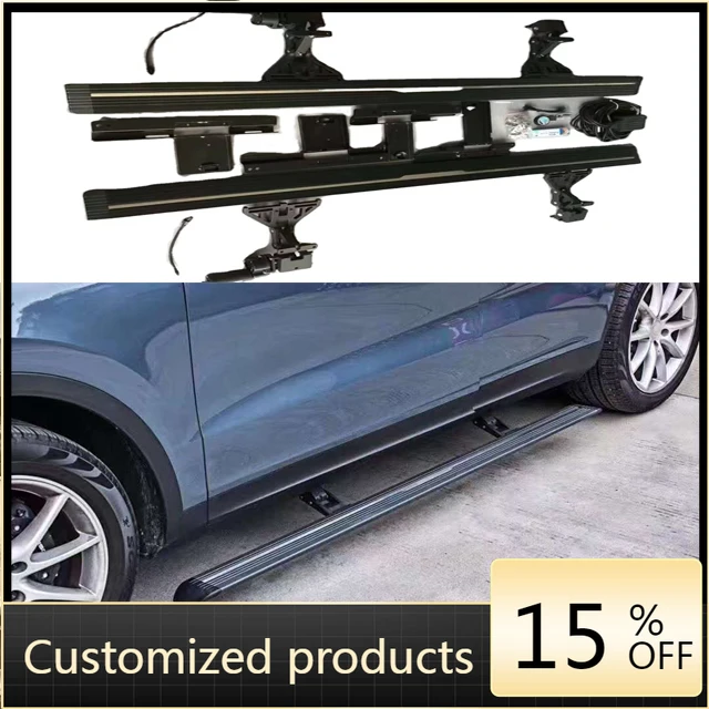 

High quality and reliableAluminum Alloy Folding Pedals Suitable for PorscheS Cayenne 2018 2024 Electric Pedals, Factory Wholesal