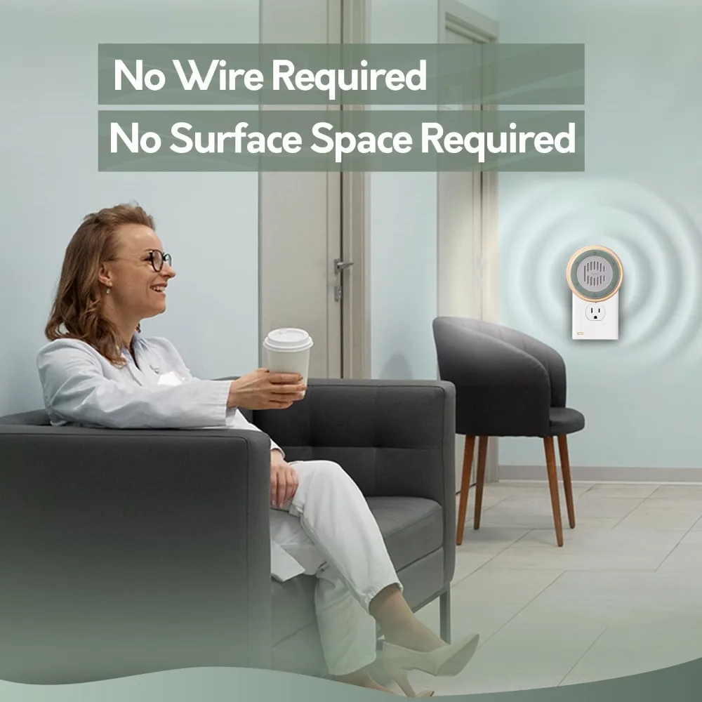 آلة الضوضاء البيضاء لعلاج الخصوصية المكتبية 20 صوتًا طبيعيًا مهدئًا مدمجًا للاستخدام في مستشفى السبا المنزلي