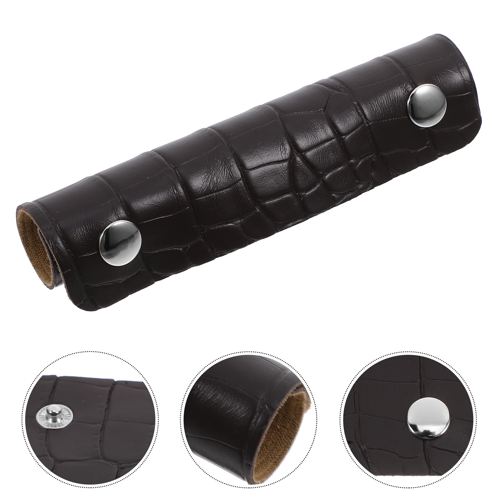 

Luggage Handle Wrap Cover Pu Anti-Slip Handle Covers Comfortable Grip For Suitcase Handbag Bag Strap Protector Travel