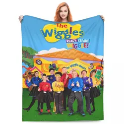 Throw Blanket The Wiggles Micro Fleece Blanket Four Sizes Blanket Personalized Comfortable For Bedroom Nice Gift